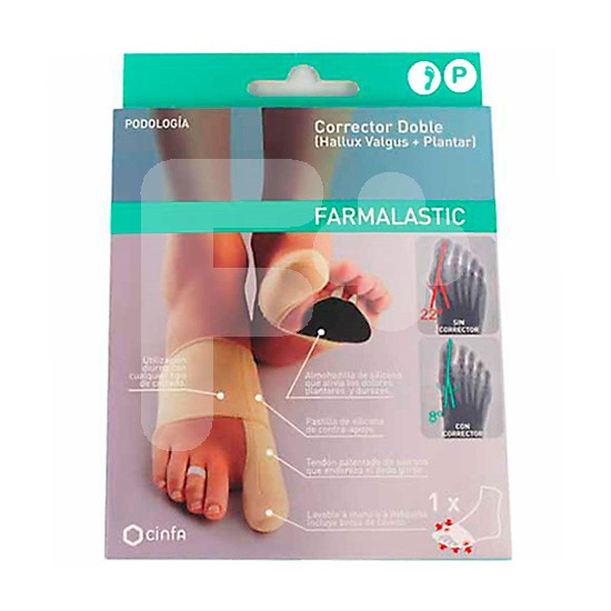 CORRECTOR DOBLE PIE DERECHO T/P