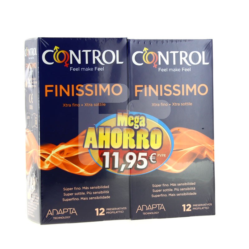Control mega ahorro finissimo 12+12