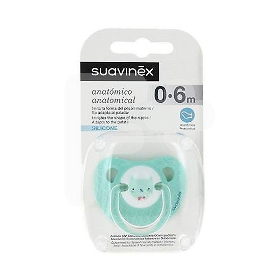 Suavinex Chupete anatómico silicona 0-6m