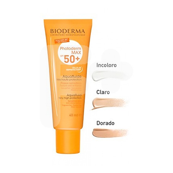Bioderma Photoderm max 50+ aquafluido dorado 40ml