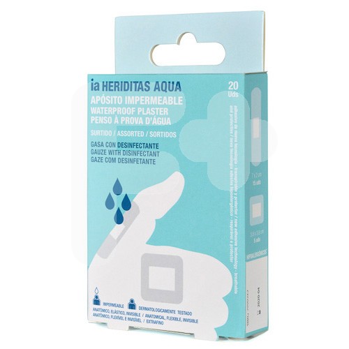 Interapothek apósitos aqua surtido 20uds