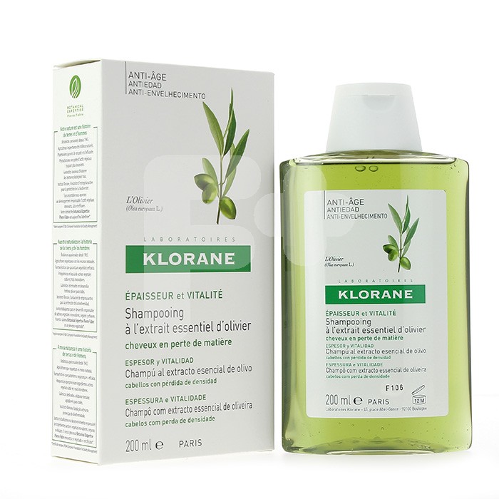 Klorane champú de olivo bio 200ml