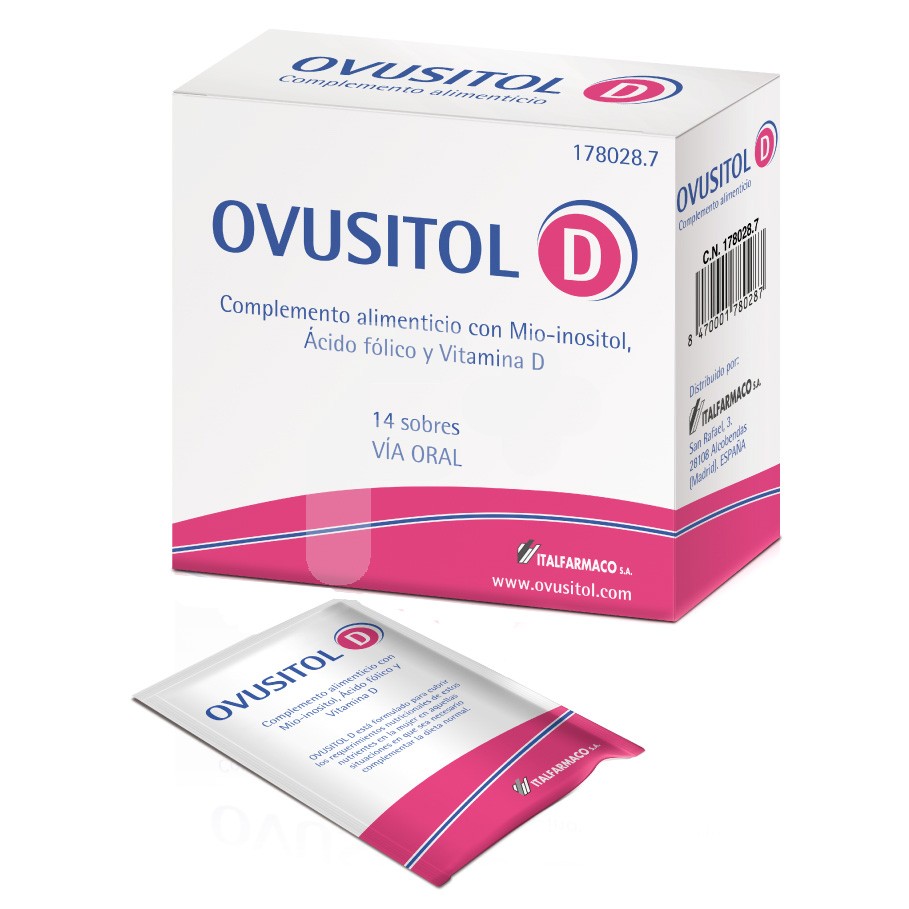 Ovusitol D 14 sobres