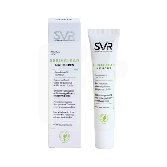 Sebiaclear mat+pores matif antiporos 40ml