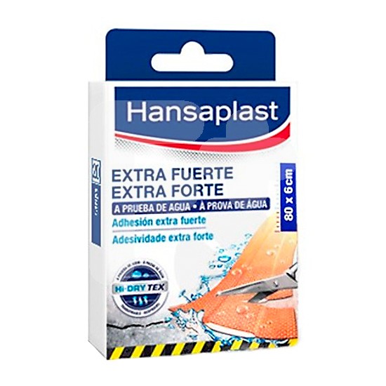Hansaplast extra fuerte apósito para cortar 80x6cm