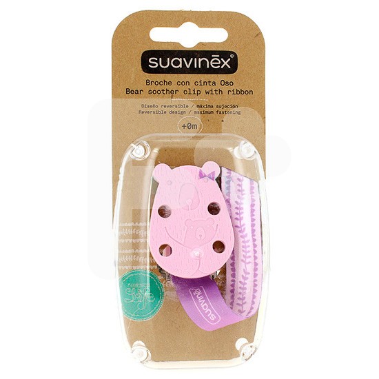 Suavinex Broche oso con cinta