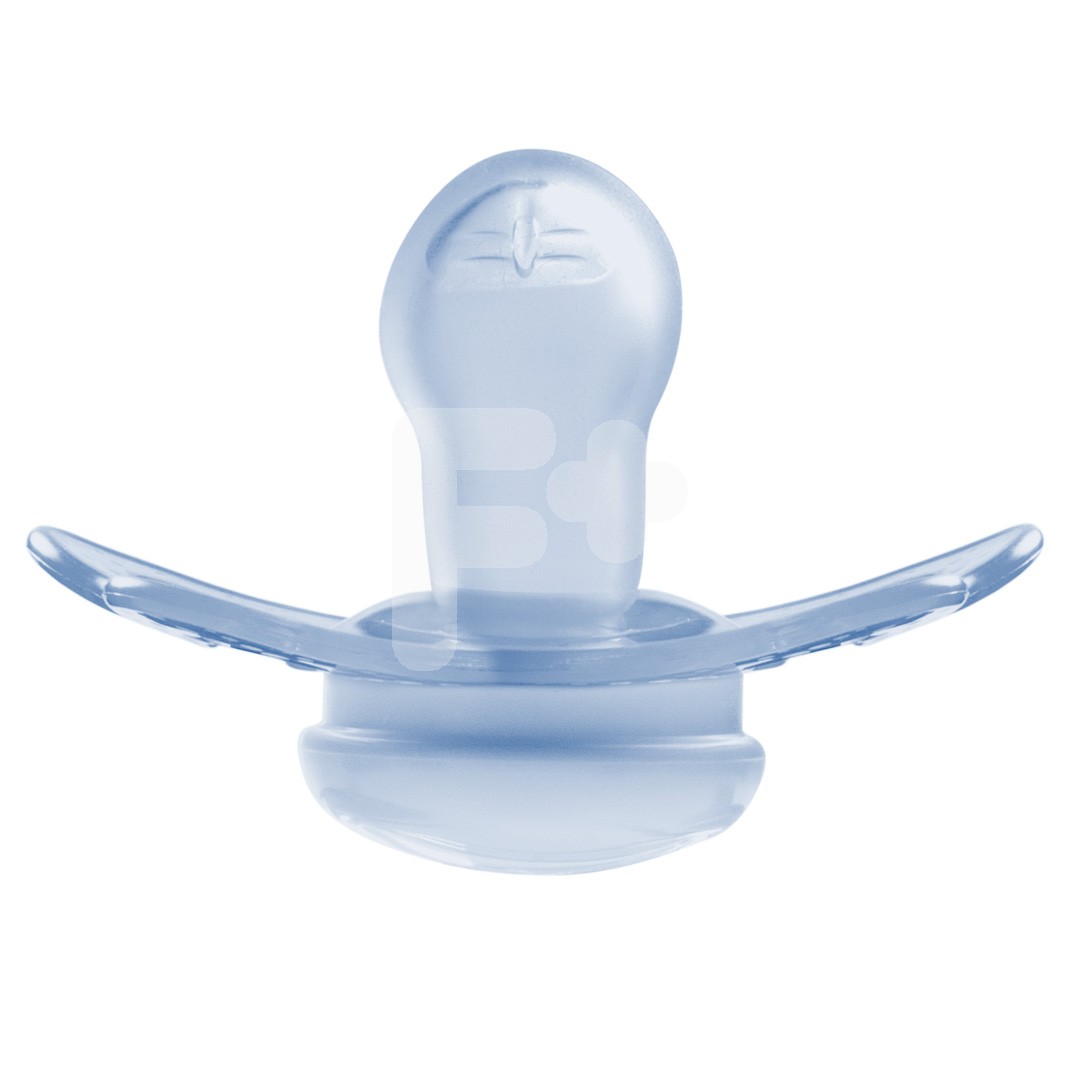 Chicco Chupete micro silicona azul 0-2 meses 2 uds