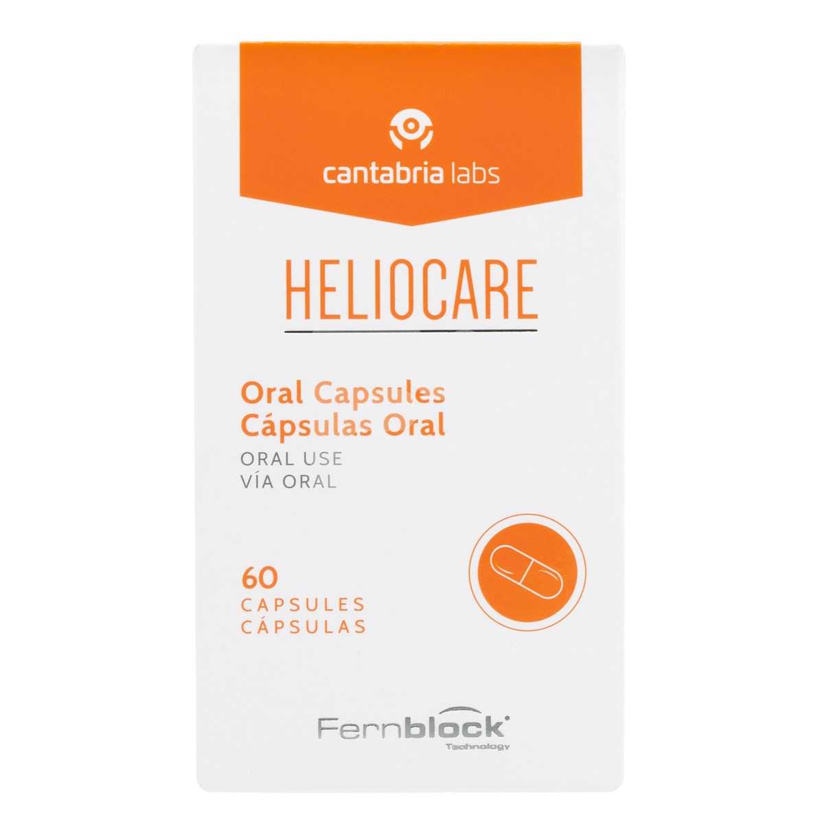 Heliocare oral 60 cápsulas
