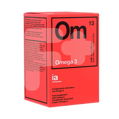 Interapothek omega 3 30 cápsulas