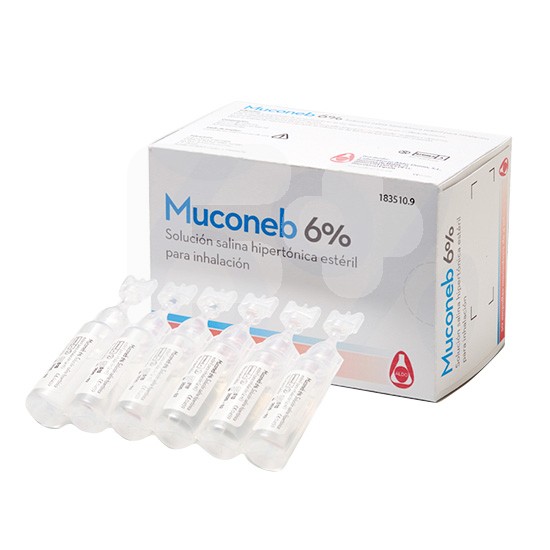 Muconeb 6% solucion salina 4 ml x 30 mondos