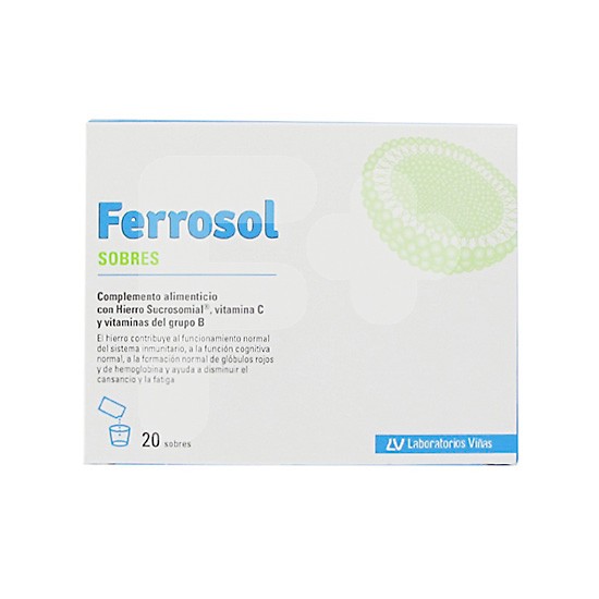 FERROSOL 20 SOBRES