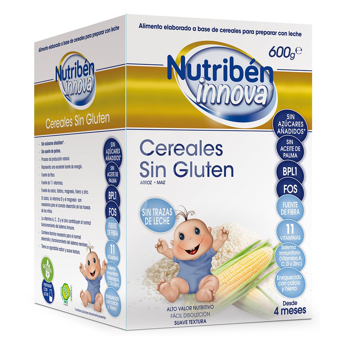 Nutribén Innova cereales sin gluten 600g