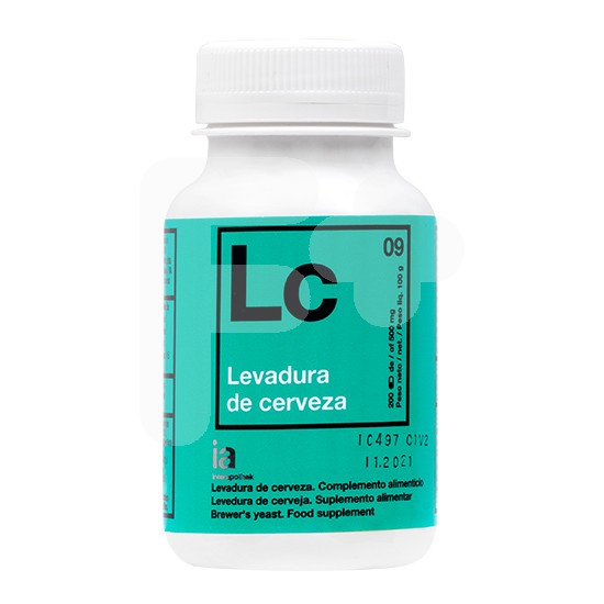 Interapothek levadura cerveza 200 comprimidos