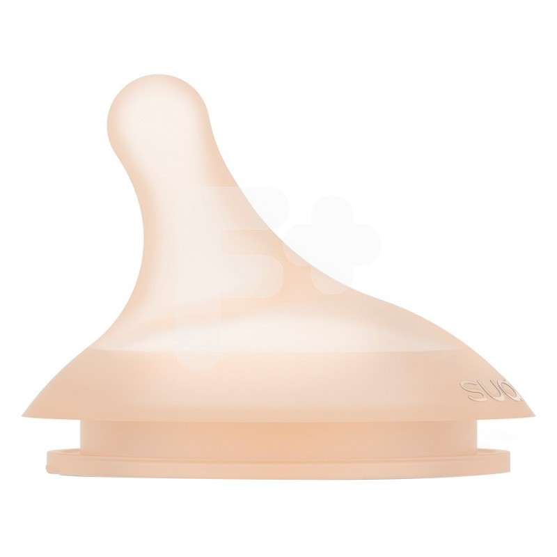 Suavinex tetina anticólico flujo talla-M silicona 2u