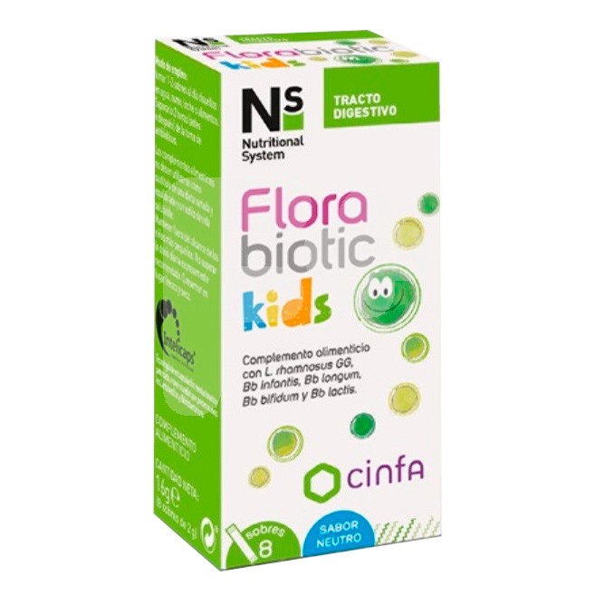 N+s florabiotic kids 8 sobres