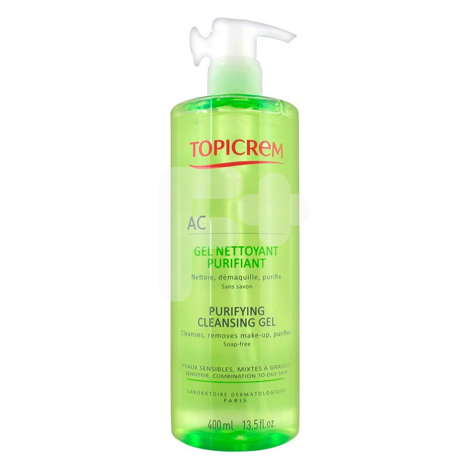 Topicrem Ac Gel Limpiador Purificante 400ml