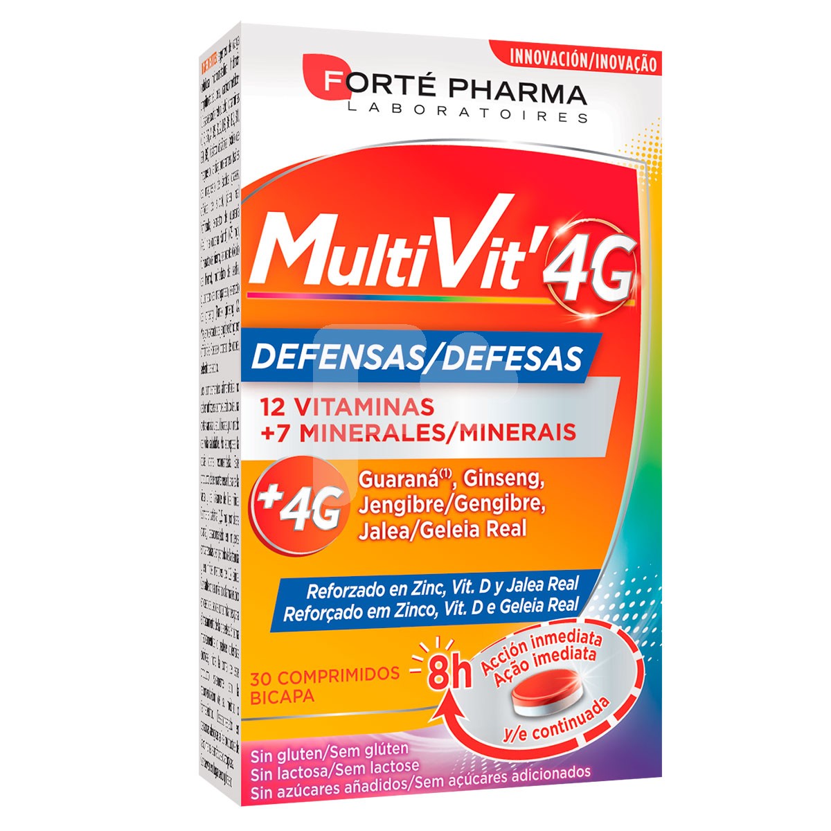 Forte Pharma Multivit 4g defensas 30 comprimidos
