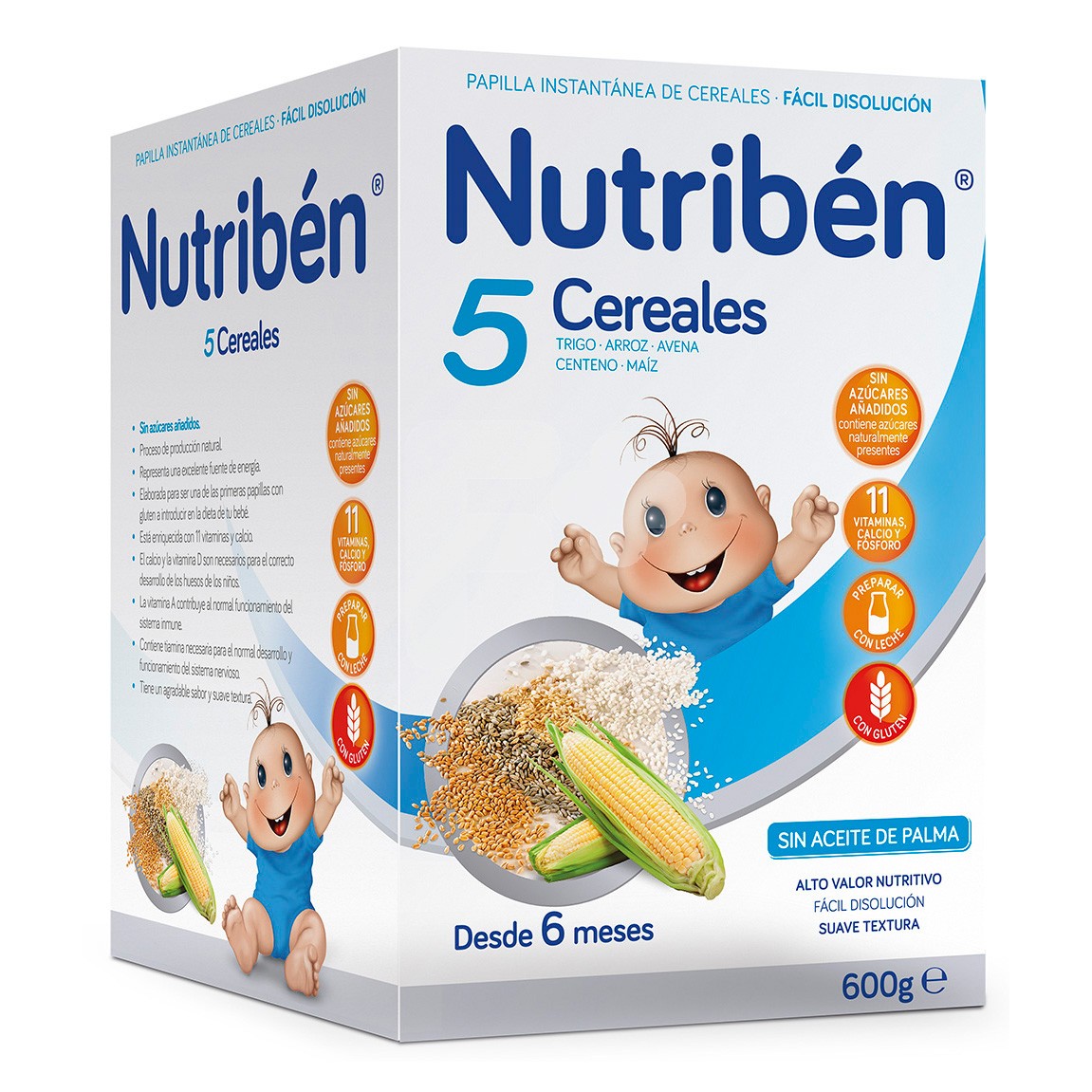 Nutribén 5 cereales 600gr