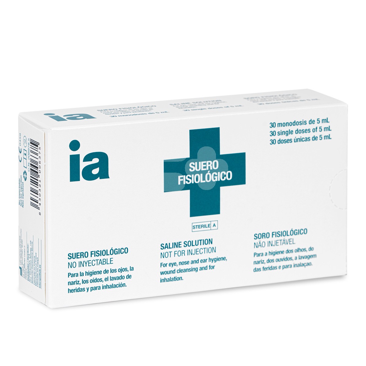 Interapothek suero fisiológico 30monodosis