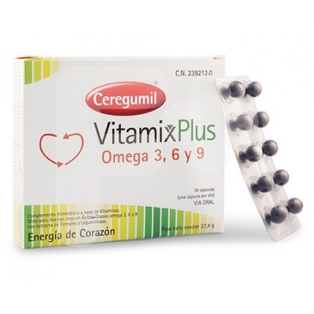 CEREGUMIL VITAMIX PLUS 30 CAPS