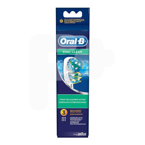 OralB recambio cepillo eléctrico dual action 2u