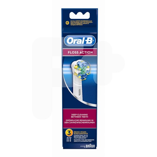 OralB Floss Action recambio cepillo eléctrico 3u