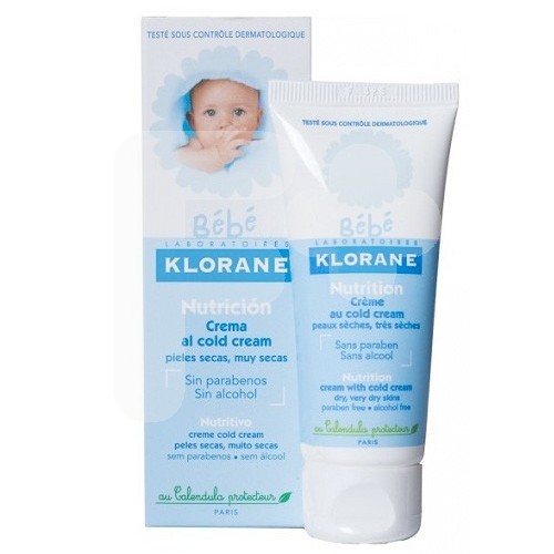 Klorane Bebé crema nutritiva al cold cream 40ml