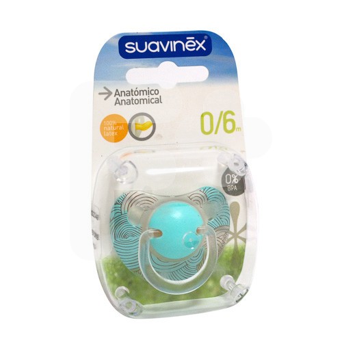 Suavinex Chupete anatómico caucho 0-6M