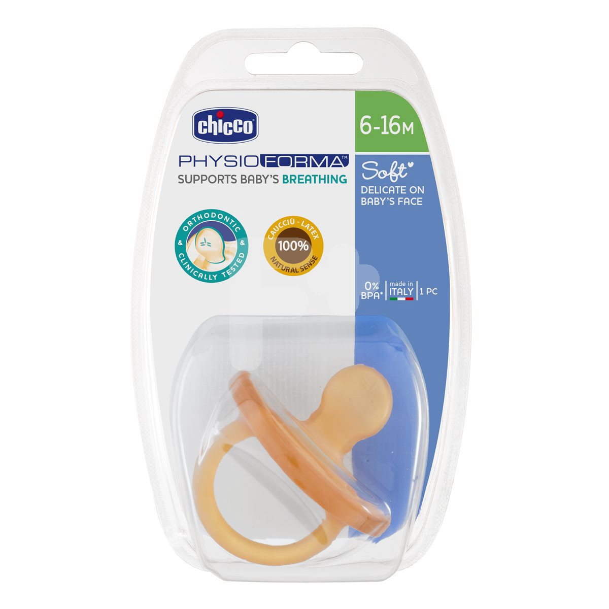 Chicco Chupete todogoma caucho 6-12 meses