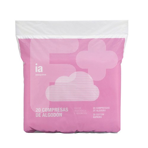 Interapothek compresas algodón 20uds