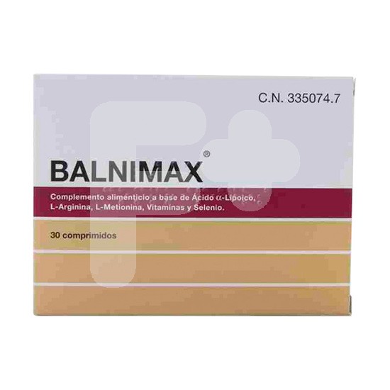 Balnimax 30 comprimidos