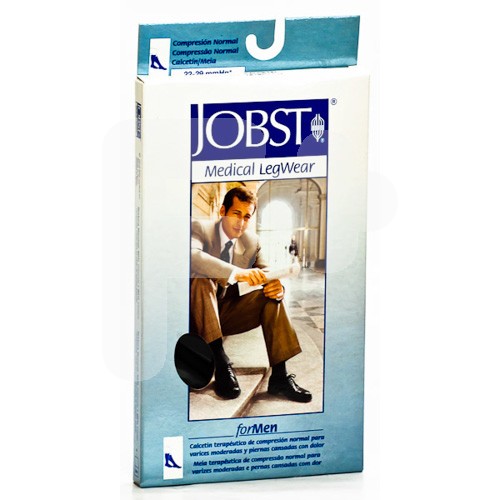 CALCETIN JOBST C.NORMAL NEGRO T/GDE.
