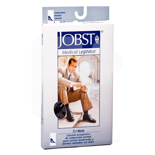 CALCETIN JOBST C.NORMAL NEGRO T/MED.