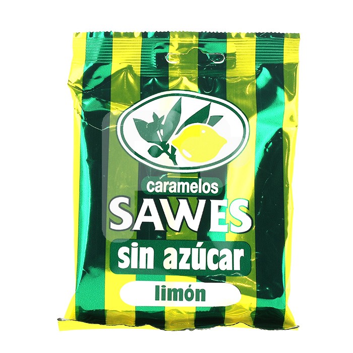 CARAMELOS SAWES LIMON S/AZUCAR BOLSA