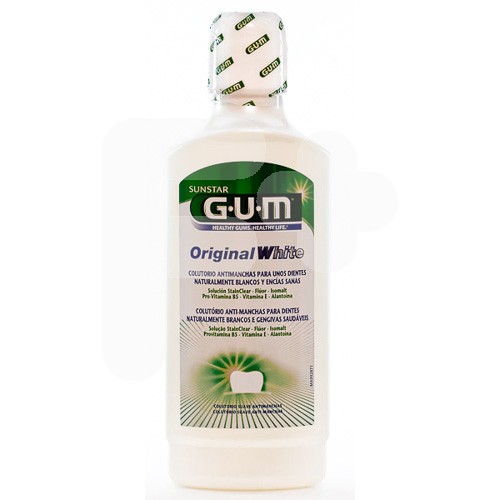 GUM ORIGINAL WHITE COLUTORIO 500 ML