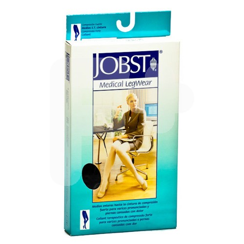 PANTY JOBST 280 FUERTE NEGRO T/3