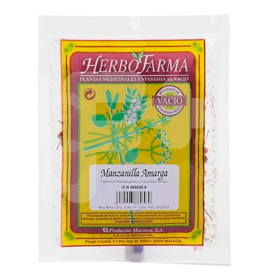 Herbofarma infusión Manzanilla al vacio 30g
