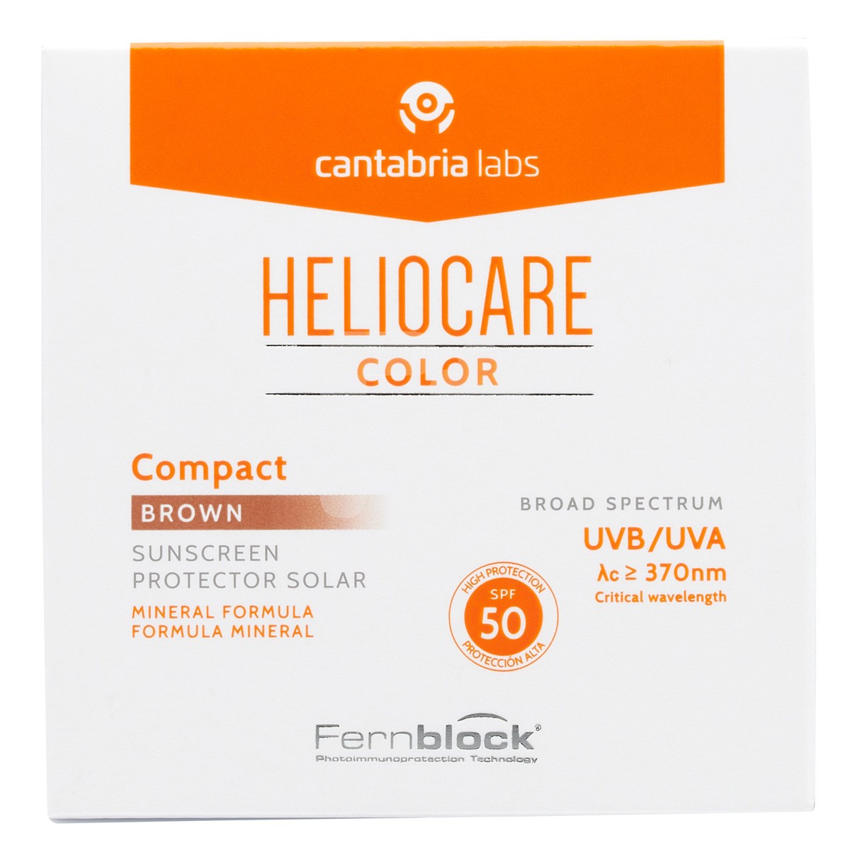 Heliocare compacto color brown SPF50 10g
