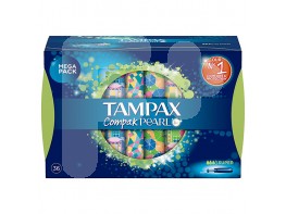 Tampax compak tampones pearl regular 36u