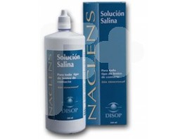 Naclens Solución salina para lentes de contacto 360ml