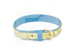 Artleather collar liso turquesa 55cm