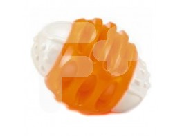 Beeztees pelota goma ribsy naranja 8cm