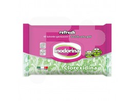 Inodorina refresh clorexidina 40 pzas