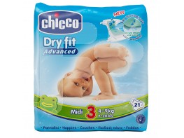 Chicco pañal ultrafit midi 3 4-9 kg