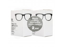 Interapothek duplo toallitas limpiagafas