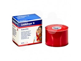 LEUKOTAPE K ROJO 5CMX5M