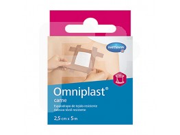 Omniplast esparadrapo tela rosa 5mx2,5cm