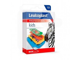 Leukoplast pro kids zoo surtido 12 tiras