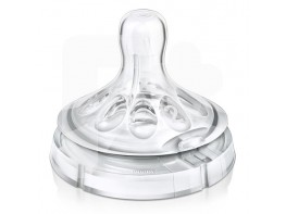 Avent natural tetina f.lento 1 mes 2 und