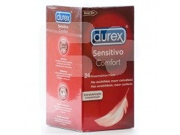 Durex preservativo sensitivo easy on 24uds